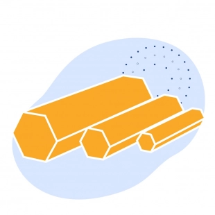 Автоматный шестигранник 35.5 мм АС40ХГНМ ГОСТ 2879-2006