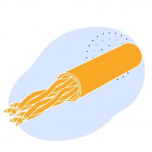 Кабель связи бронированный 50 пар 0.4 мм ТППэпБГ ГОСТ 31943-2012