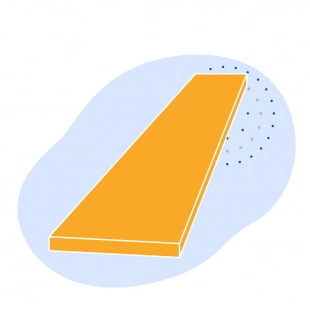 Латунная полоса 0.85 мм Л70 ГОСТ 2208-2007