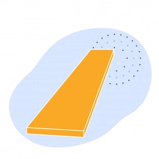Медная шина (полоса) электротехническая 60x5.5 мм ШММ ГОСТ 434-78