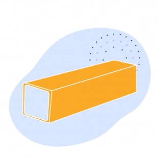 Оцинкованная квадратная труба 15х15х0.9 мм Ст3пс ГОСТ 8639-82