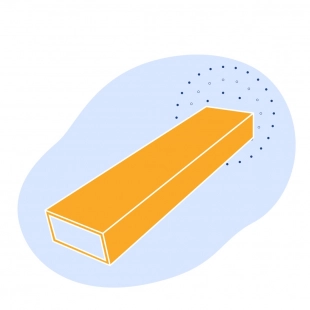 Оцинкованная прямоугольная труба 120х60х6 мм Ст3сп ГОСТ 8645-68