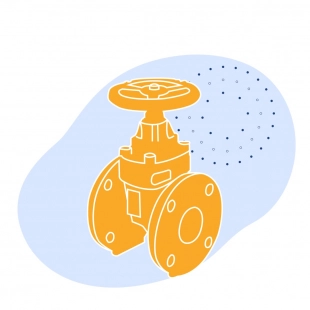 Титановый клапан запорный сальниковый ДУ 100 мм РУ 16 кгс/см2 ГОСТ 9697-87