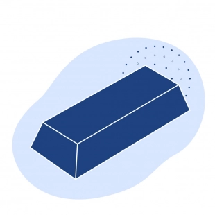 Титановая чушка 210 мм 3М