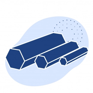 Шестигранник медный тянутый 13 мм М0 ГОСТ 1535-2016