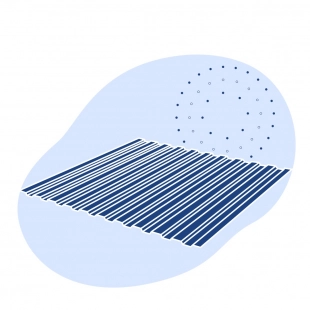 Профнастил для кровли Н20-0.45-1100 12 м RAL 5005