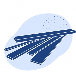 Оцинкованная полоса 30х3 мм 09Г2С ГОСТ 103-2006