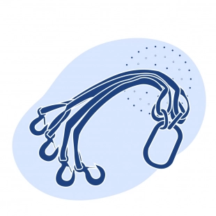 Строп текстильный 4СТ 3 м 6 т