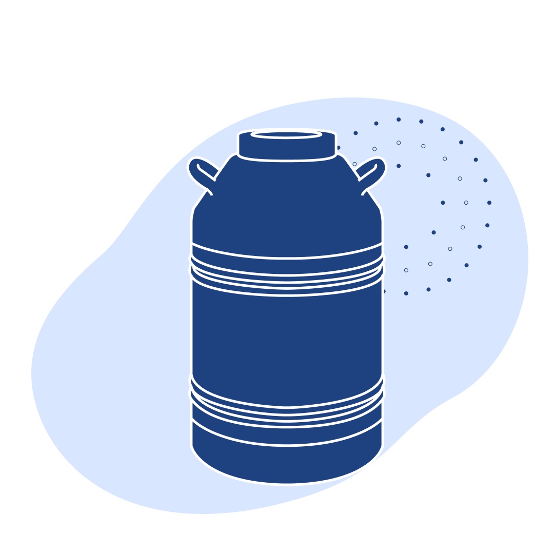 Сосуд Дьюара промышленный СДП-6К 6 л